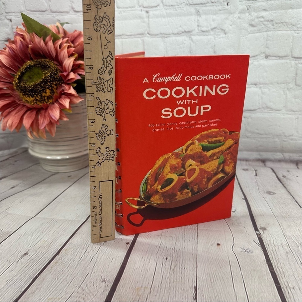 vintage 1982 a campbell cookbook cooking with soup Americana nostalgia collect